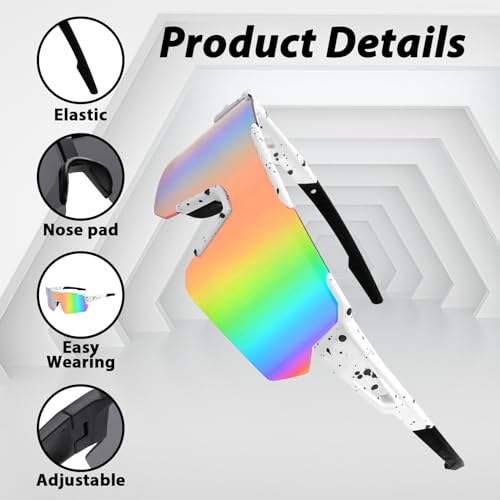 2 Pcs Cycling Glasses: image 4