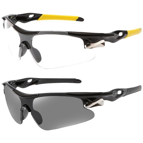 BDSHUNBF 2 Pcs Cycling Glasses: image 2