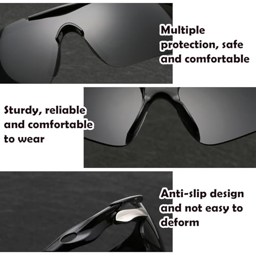 BDSHUNBF 2 Pcs Cycling Glasses: image 4