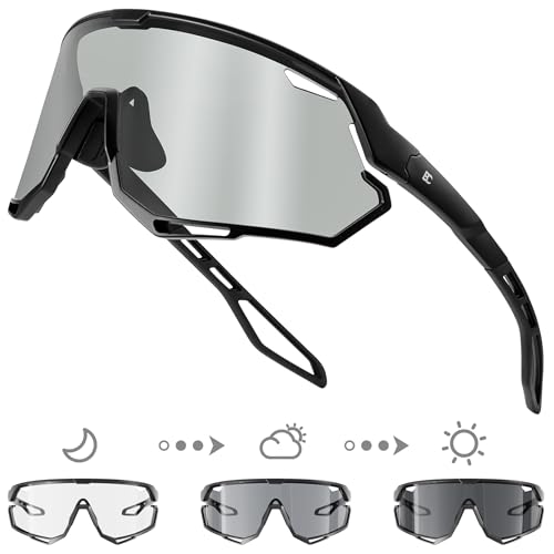 Bircenpro Photochromic Sports Cycling Glasses: Lightweight UV400 Protection Sunglasses: image 2