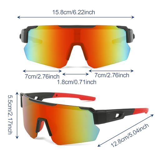 KASESSS 2 PCS Cycling Glasses: image 3