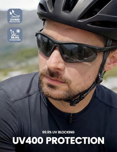 Lamicall 2026 Polarized Sports Sunglasses for Men Women: image 3