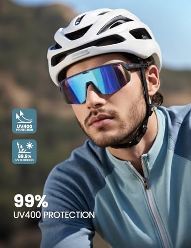 Lamicall Polarized Cycling Sunglasses for Men Women: image 3