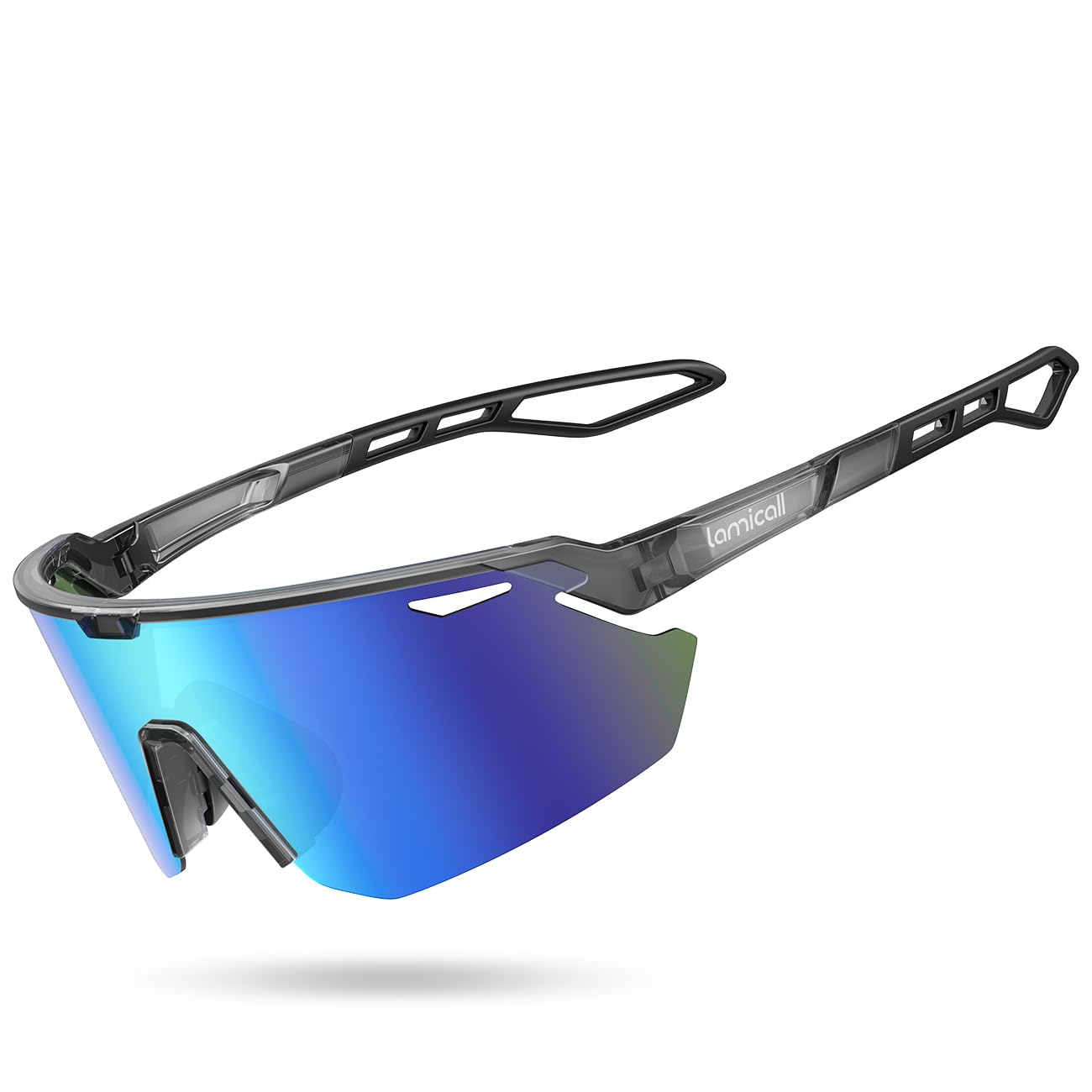 Lamicall Polarized Cycling Sunglasses for Men Women