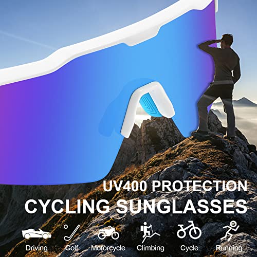 PUKCLAR Cycling Sunglasses for Men Women: image 4