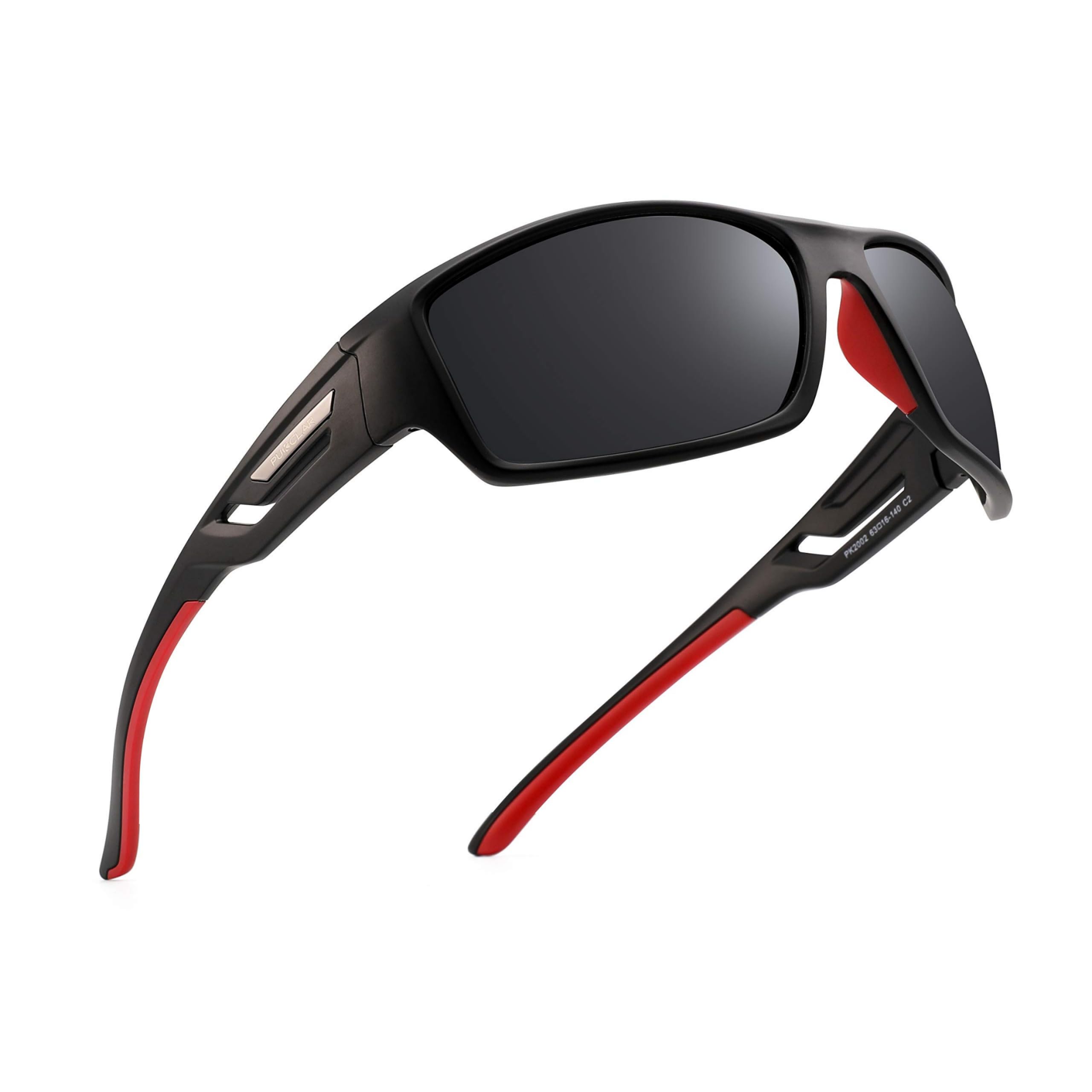 PUKCLAR Polarised Sports Sunglasses for Men & Women