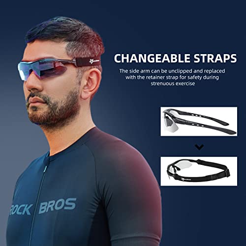 ROCKBROS Photochromic Outdoor Sport Sunglasses UV 400 Protection Cycling: image 3