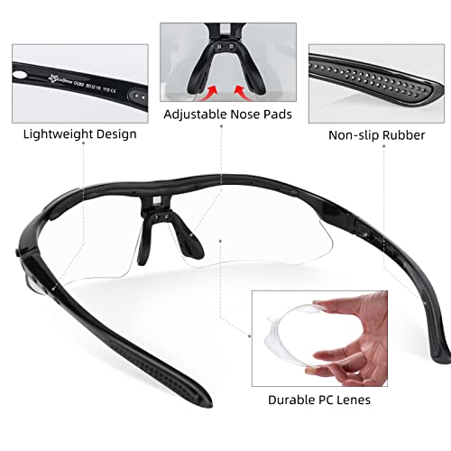 ROCKBROS Photochromic Outdoor Sport Sunglasses UV 400 Protection Cycling: image 4
